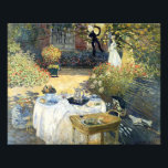 Das Mittagessen Claude Monet Fotodruck<br><div class="desc">Das Mittagessen. Claude Monet. Reproduktion berühmter Kunstbilder im öffentlichen Bereich.</div>