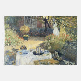 Das Mittagessen Claude Monet Geschirrtuch