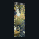 Das Mittagessen Claude Monet Thermosbecher<br><div class="desc">Das Mittagessen. Claude Monet. Reproduktion berühmter Kunstbilder im öffentlichen Bereich.</div>