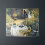 Das Mittagessen Claude Monet Wandteppich<br><div class="desc">Das Mittagessen. Claude Monet. Reproduktion berühmter Kunstbilder im öffentlichen Bereich.</div>
