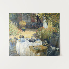 Das Mittagessen Claude Monet Wandteppich