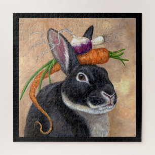 Das Mittagessen ist im Mich-Puzzle