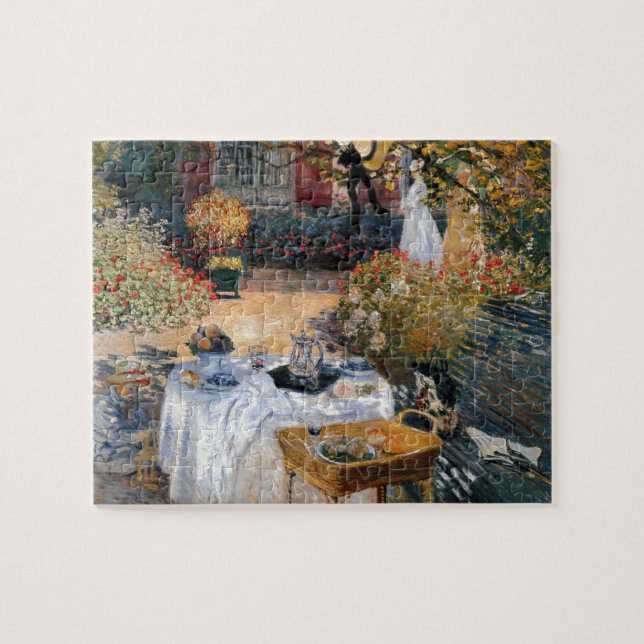 Das Mittagessen von Claude Monet (Horizontal)