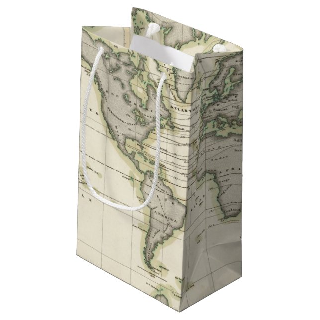 Das mittlere Barometer Kleine Geschenktüte (Rückseite Schrägansicht)