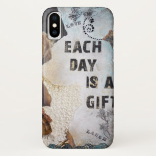 Das "Mixed Media Art Zitat" ist jeden Tag ein Gesc Case-Mate iPhone Hülle