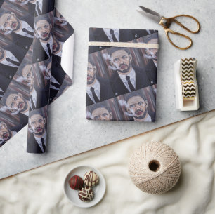 Das Mobster-Gemälde von Alfred Fox Geschenkpapier