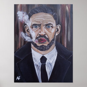 Das Mobster-Gemälde von Alfred Fox Poster