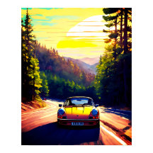 Das Modern Poster präsentiert sich in lebendigem A