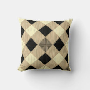 Das moderne Karo Art Cushion Kissen