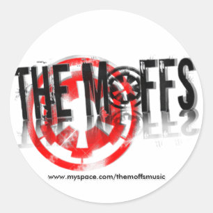 Das Moffs Myspace… Runder Aufkleber