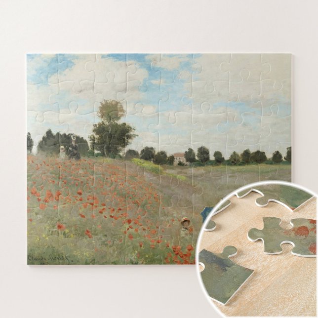 Das Mohnfeld bei Argentinien von Claude Monet (Von Creator hochgeladen)