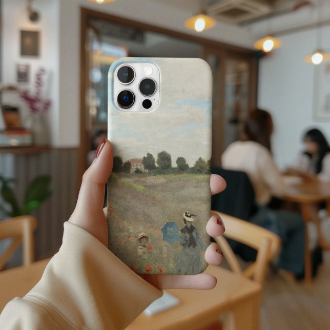 Das Mohnfeld bei Argentinien von Claude Monet Case-Mate iPhone Hülle (Von Creator hochgeladen)