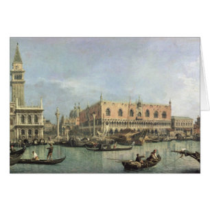 Das Molo und der Piazzetta San Marco, Venedig (Öl