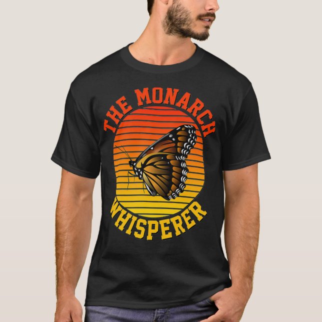 Das Monarch Whisperer Shirt Funny Niedlich Butterf (Vorderseite)