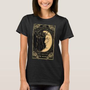Das Mond-Tarot Xvii Inspirierte Black Cat Witch Ha T-Shirt