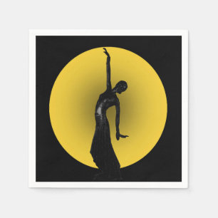 Das Mondlicht erinnert mich 1 Serviette