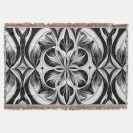 Das monochrome Blut Decke