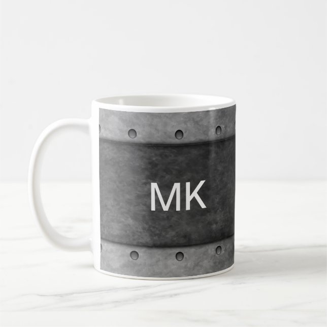 Das Monogramm-cooles Führungskraft-Geschenk der Kaffeetasse (Links)