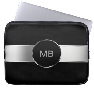 Das Monogramm-Laptop-Kasten der Männer Laptopschutzhülle