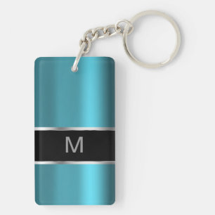 Das Monogramm-Schlüsselanhänger der Männer Schlüsselanhänger