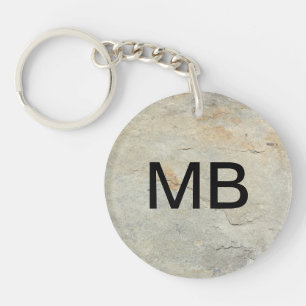Das Monogramm-Schlüsselanhänger der Schlüsselanhänger