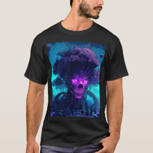 Das Monster der Cyber-Bäume im Dunkeln T-Shirt