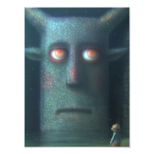 Das Monster Fotodruck