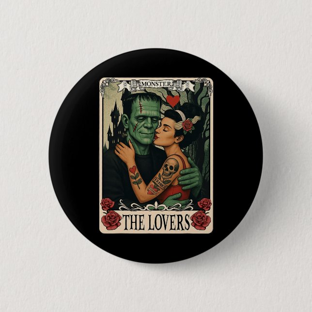 Das Monster Frankenstein und die Brücke der Lieben Button (Vorderseite)