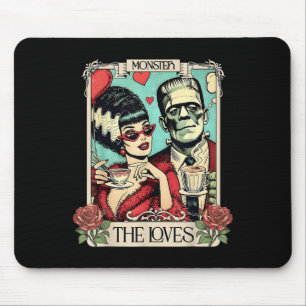 Das Monster Frankenstein und die Brücke der Lieben Mousepad