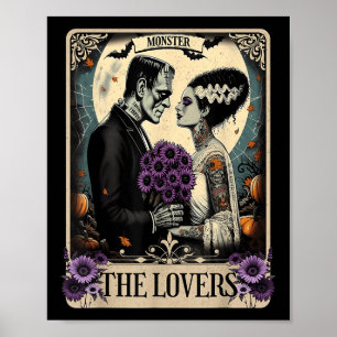 Das Monster Frankenstein und die Brücke der Lieben Poster