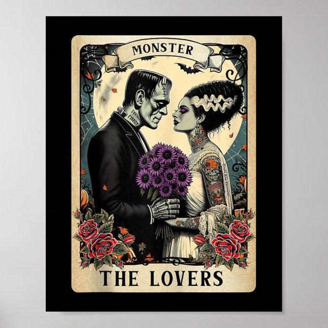 Das Monster Frankenstein und die Brücke der Lieben Poster (Vorne)
