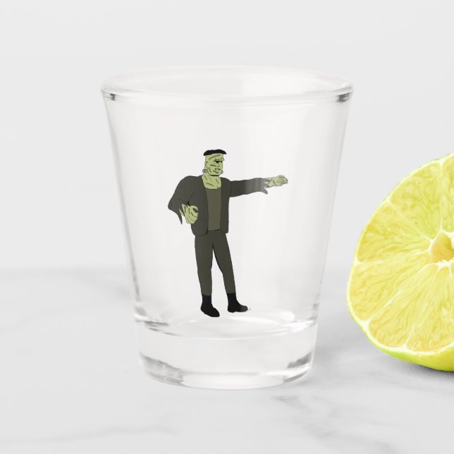 Das Monster Schnapsglas (Vorderseite)