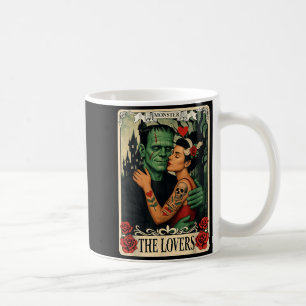 Das Monster und die Braut Die Liebenden Tarotkarte Kaffeetasse