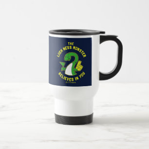 Das Monster von Loch Ness glaubt an dich Reisebecher