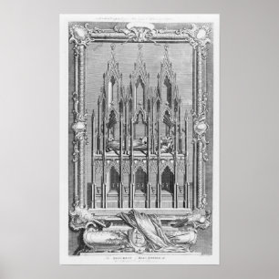 Das Monument von Edward II Poster