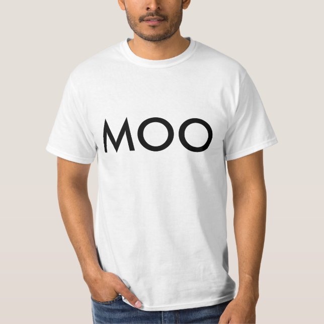 Das MOO-Shirt T-Shirt (Vorderseite)