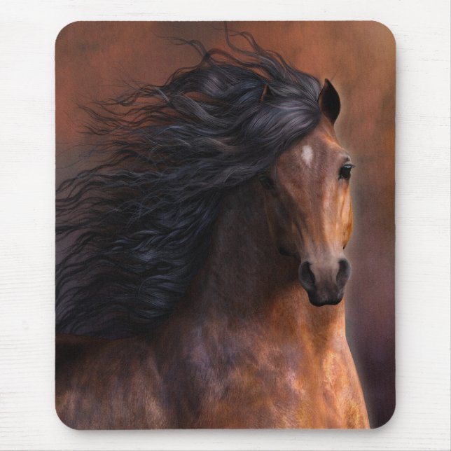 Das Morgan-Pferd Mousepad (Vorne)