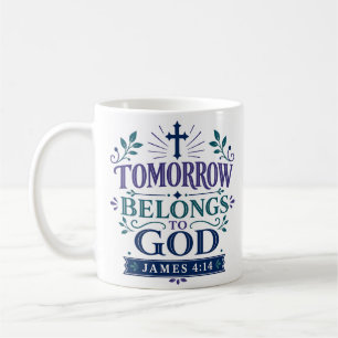 Das Morgen gehört Gott Morgen-Andacht Zitat Kaffeetasse