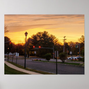 Das Morgenlicht Poster