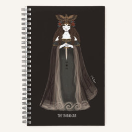 Das Morrigan-A5-Notebook Notizbuch