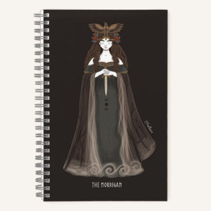 Das Morrigan-A5-Notebook Notizbuch