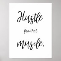 Das Motivationsdekor für Muskeln - Fitness