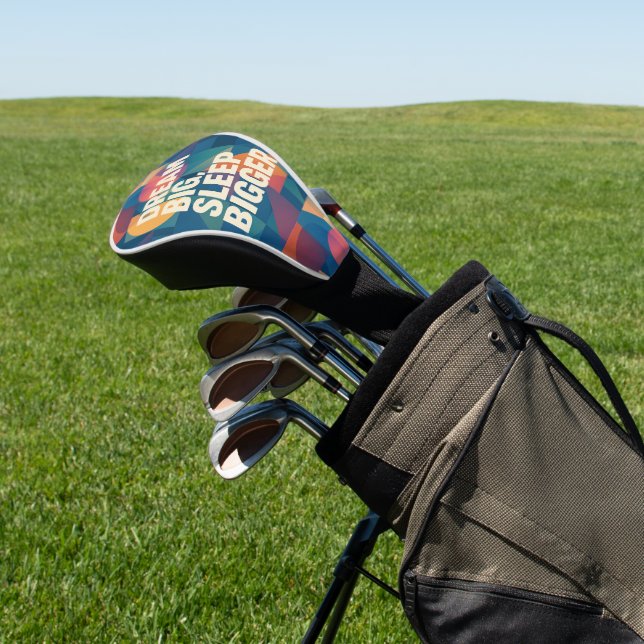 Das Motto des Träumers Golf Headcover (In SItu)
