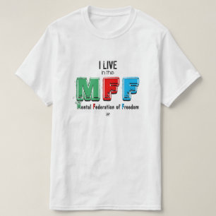 Das Motto Freiheit & Freiheit T-Shirt