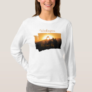 Das Motto Washington nach und nach Staat T-Shirt
