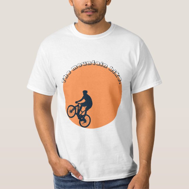 Das Mountainbike. T-Shirt (Vorderseite)