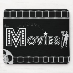 *Das Mousepad mit dem Logo für Filme*