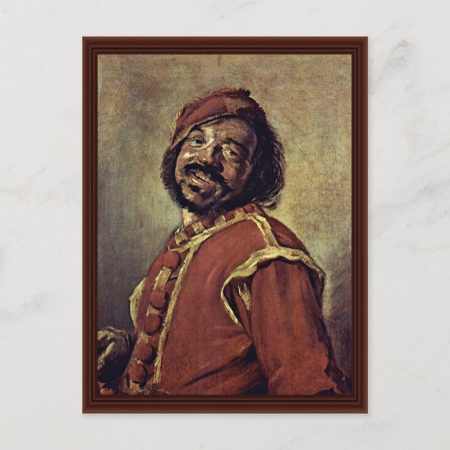 Das Mulatto von Hals Frans Postkarte (Vorderseite)