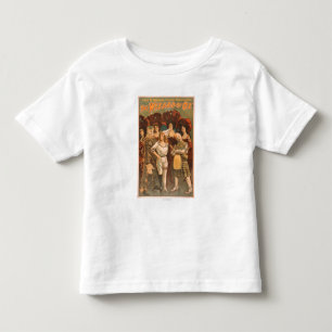 "Das musikalisches Theater-Plakat #1 Zauberers von Kleinkind T-shirt