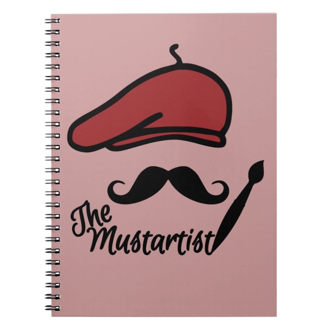 Das Mustartist Gewohnheitsnotizbuch Notizblock (Vorderseite)